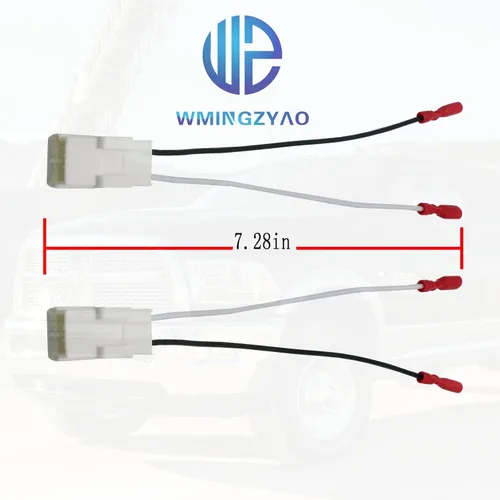 Miniatura 8 de CHENX 72-6514 - Arnés de adaptador de altavoz de automóvil, para puertas delanteras y traseras, adecuado para Dodge Jeep Chrysler, arnés de conector