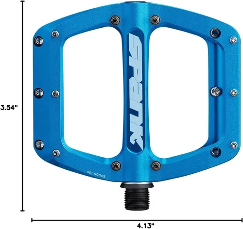 Miniatura 2 de Spank Cuchara 90 pedales. El cuerpo de aleación forjada está granallado y anodizado para mayor durabilidad. Disponible para niños de EE. UU. 6