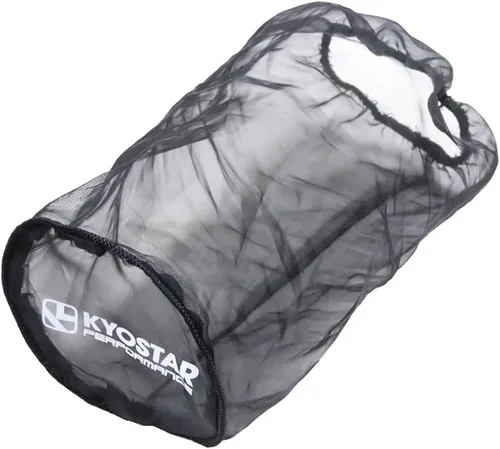 Miniatura 107 de KYOSTAR Filtro de aire universal de alto flujo de 3" (76 mm), entrada de aire frío de cono reutilizable, alto rendimiento, lavable, kit de aire seco