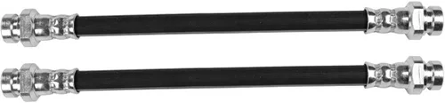 2 Manguera hidráulica de freno exterior delantero manguera de freno para Mitsubishi Mighty Max 1987-1993 compatible con Mitsubishi Montero 1983-1991