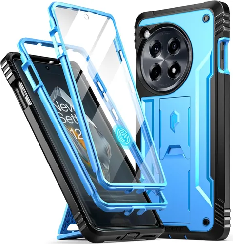 Miniatura 16 de Funda Poetic Revolution Compatible con OnePlus 12R 5G (2024), con protector de pantalla integrado, funciona con identificación por huellas