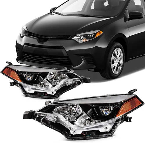 Miniatura 25 de Ensamble de faros SCITOO Compatible con 2010-2014 para Subaru Legacy 2010-2014 para Subaru Outback Faros con lente transparente y carcasa cromada