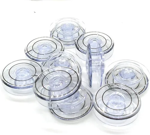 LNKA 10pcs Bobinas #181551 para máquina de coser cantante bobina transparente