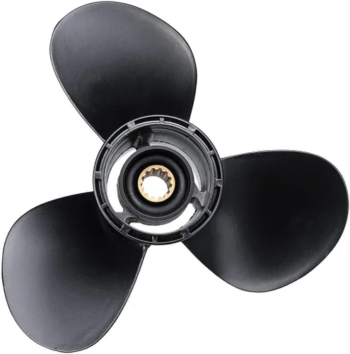 Miniatura 8 de Hélice Suzuki para motor fuera de borda 35-65HP/Hélice de motor de barco para Suzuki Fueraborda 13 dientes Spline 58100-94313-019 11.5x13