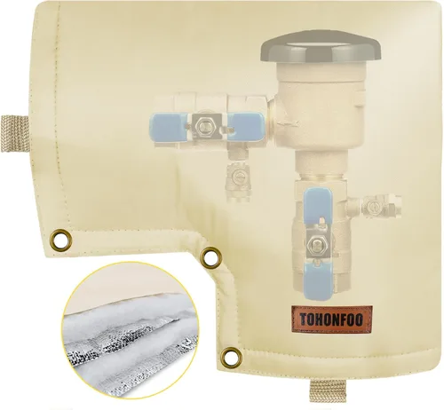 Bolsa aislante para prevención de reflujo (5F) - Cubierta de interruptor de vacío de presión - Aislamiento de bomba de pozo de agua de invierno y