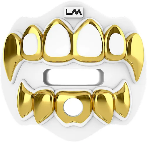 Miniatura 9 de Loudmouth - Protector bucal de fútbol, boquilla de fútbol 3D cromada, se adapta a adultos y jóvenes, accesorios de protección bucal