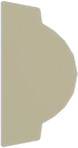 Miniatura 3 de Ekena Millwork PML00X00TR-CASE-4 Moldeado tradicional (paquete de 4) panel, 3/4 "H x 3/8" P x 94" L, imprimado