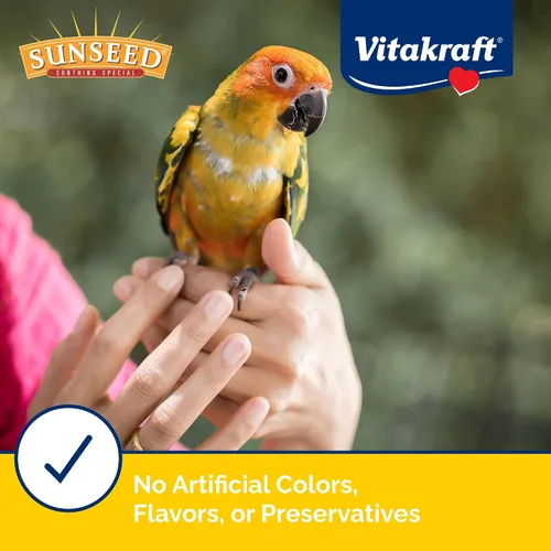 Miniatura 6 de Sunseed Vita Prima Conure Food - Mezcla rica en nutrientes con frutas, verduras y semillas que apoya plumas, ojos y energía activa saludables
