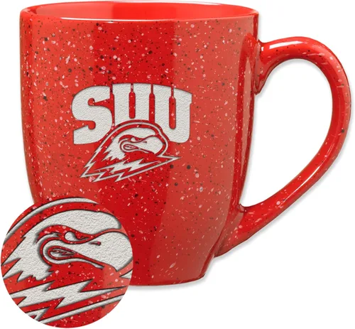 Miniatura 397 de Rico Industries NCAA Virginia Tech Hokies Maroon - Taza de café de cerámica grabada con láser, color del equipo, 16 onzas