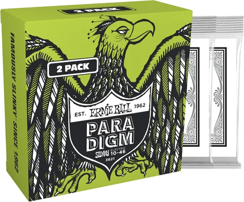 Miniatura 3 de Ernie Ball 2015 Paradigm cuerdas de guitarra eléctrica, parte superior ceñida, parte inferior gruesa