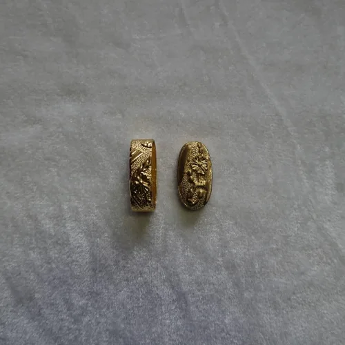 Miniatura 36 de Espada samurái japonesa KOSHIRAE – Aleación de Fuchi Kashira 01-44