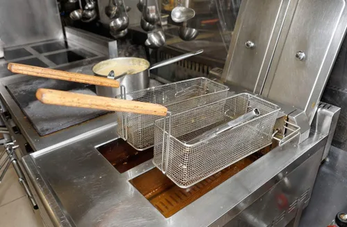 Miniatura 4 de FryOilSaver Co. B52C - Cepillo de limpieza para freidoras profundas de 27 pulgadas, herramienta de cocina comercial recta de alta temperatura