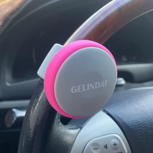 Miniatura 7 de Pomo de Volante para Coche, Girador de Volante Suave con Rodamiento, Pomo Universal de Silicona para Volante de Vehículo, Bola Giradora de Volante