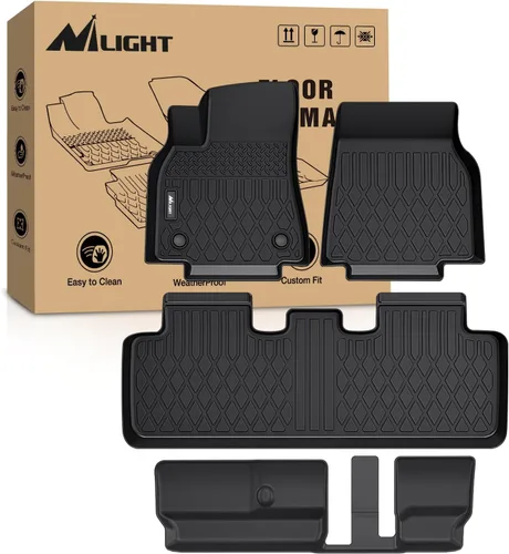 Miniatura 20 de Nilight Alfombrillas TPE para Volvo VNL 300 430 630 670 730 780 2004-2018 Volvo VT modelos 2006-2010 para todo tipo de clima, ajuste personalizado
