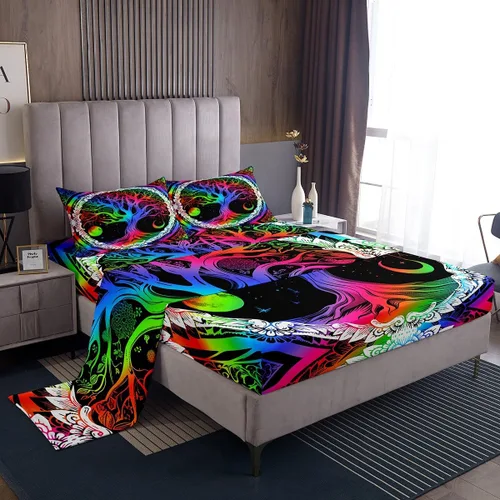 Miniatura 33 de Juego de sábanas con temática de camping feliz, juego de ropa de cama de viaje para niños, niñas, niños, adolescentes, decoración de dormitorio