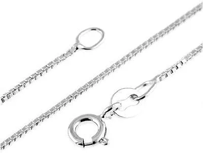 Miniatura 3 de Lgu - Collar plano de queso de una cara de plata de ley