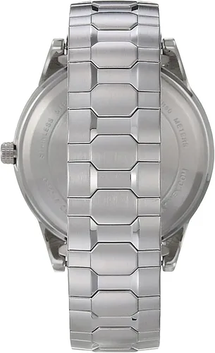 Miniatura 2 de Timex Tribute Citation - Reloj de cuarzo de 1.654in para hombre con correa de acero inoxidable