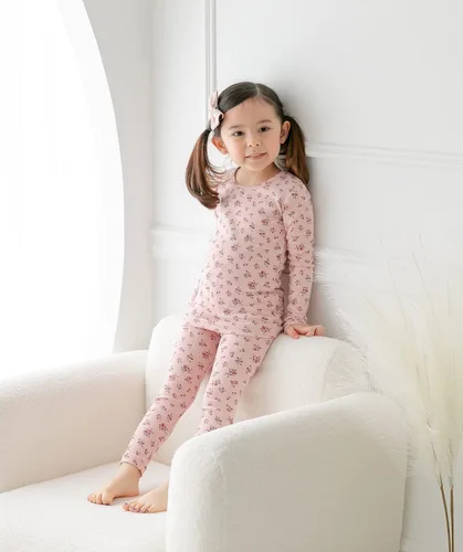 Miniatura 164 de AVAUMA Conjunto de pijama de algodón para bebés y niñas de 6 meses a 7 años