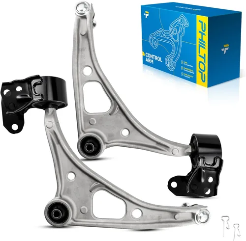 Miniatura 190 de PHILTOP Kit de suspensión delantera de 10 piezas, brazos de control inferiores con juntas de bola, eslabones de extremo de barra estabilizadora