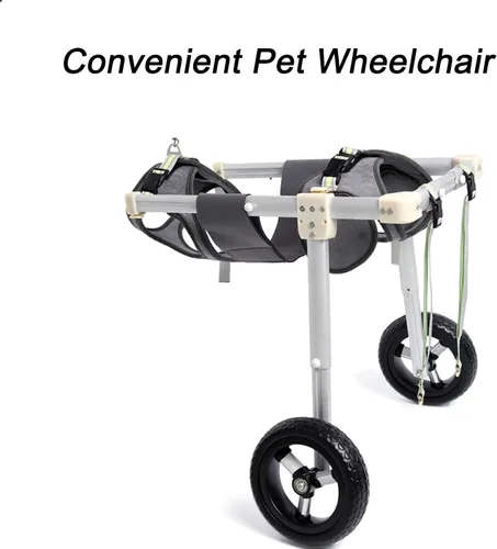 Miniatura 6 de Silla de ruedas para perros para patas traseras, silla de ruedas ajustable para perro, silla de ruedas para mascotas con patas, suministros