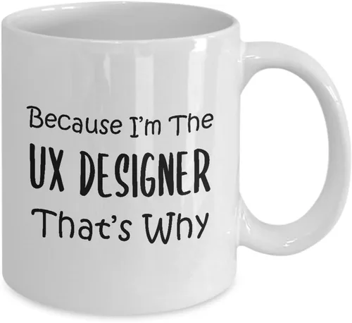 Miniatura 2 de Gifts for UX Designer Coffee Mug Tea Cup - User Experience UI User Interface Design Artist Team Dept Graphic Digital Multimedia Creative Funny Cute