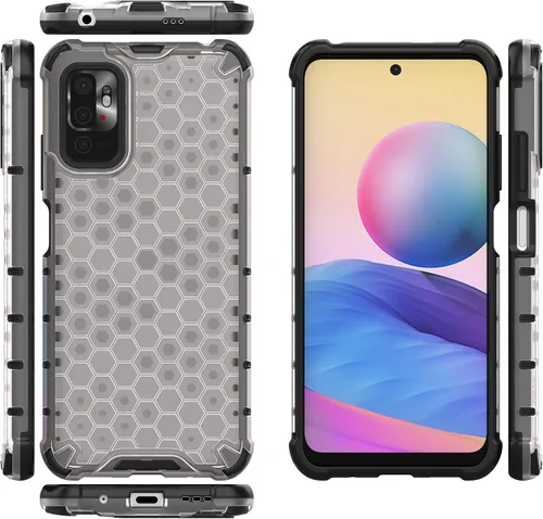 Miniatura 26 de Funda para Xiaomi Poco M5s 4G, Funda para Redmi Note 10 4G / Note 10S 4G / Note 11 SE (India) Case Case 2 en 1 Funda para teléfono Blanco