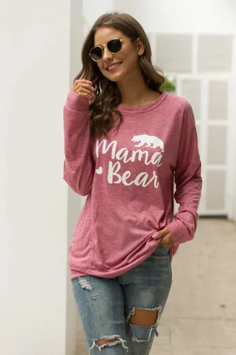Miniatura 2 de JEYMMI Camisa de manga larga para mujer, estilo casual, para otoño, 2023, para mamá y mamá