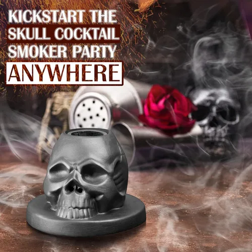 Miniatura 5 de Kit de ahumador de cócteles con antorcha, kit de infusor de ahumador de whisky Anmyox con caja de regalo, set de whisky bourbon de regalo