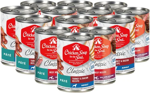 Miniatura 9 de Chicken Soup for The Soul All Natural Premium - Alimento húmedo para perros adultos, primer ingrediente de carne real, sin subproductos, pollo