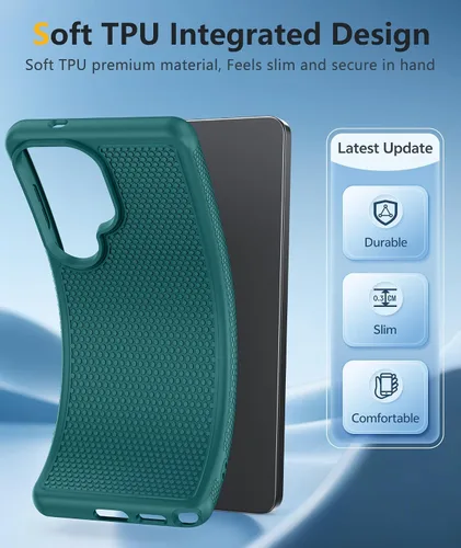 Miniatura 1102 de FNTCASE Funda para iPhone 17 Pro: Fundas delgadas translúcidas de color azul claro compatibles con MagSafe, protección completa de la cámara