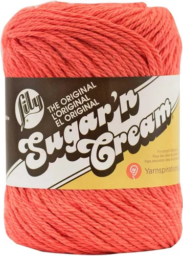 Miniatura 40 de Ovillo de algodón Lily Sugar 'N Cream, otro, Azul claro, 2.5 onza 2-Azul claro
