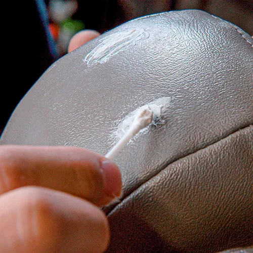 Miniatura 5 de Angelus Relleno de cuero para rellenar o reparar agujeros, desgarros, grietas, arañazos, para asientos de cuero de automóvil, muebles, zapatos