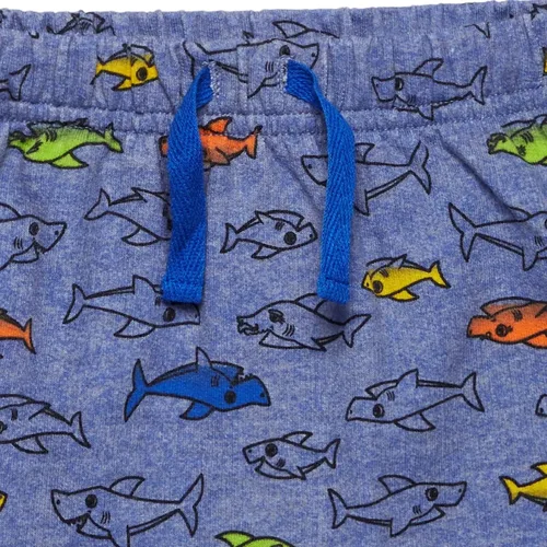 Miniatura 6 de Pinkfong Conjunto de camiseta y pantalones cortos de rizo francés para bebé Shark Mommy Shark para recién nacido a niño pequeño
