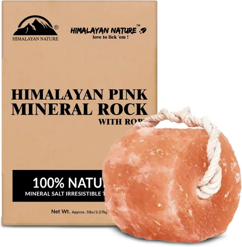Miniatura 2 de Roca mineral de sal para lamer animales, sal de roca 100% natural - Roca atractante de ciervos