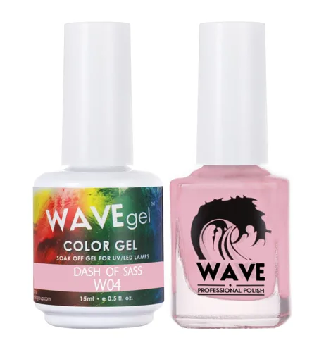Miniatura 101 de WAVEGEL - Juego dúo de gel y esmalte de uñas a juego - Colección Simplicity - #P109 Blizzard I 0.5 onzas
