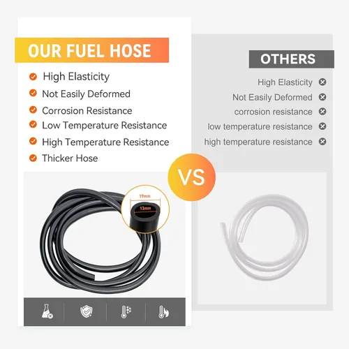Miniatura 5 de Bomba eléctrica de transferencia de combustible de 12 V, bomba de transferencia de gasolina que mueve 90 galones de gas o diesel por hora. Kit ideal