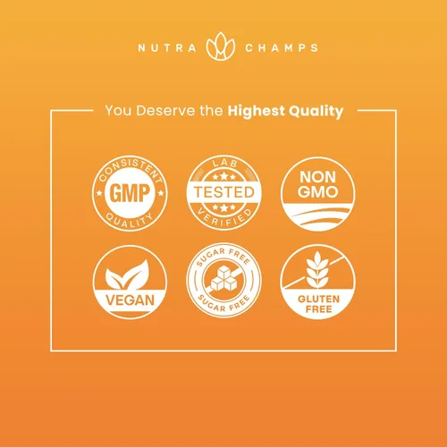 Miniatura 6 de NutraChamps Gomitas multivitamínicas para niños 120 vitaminas gomosas sin azúcar para niños Veganas y sin OMG Fresa, maracuyá, melocotón