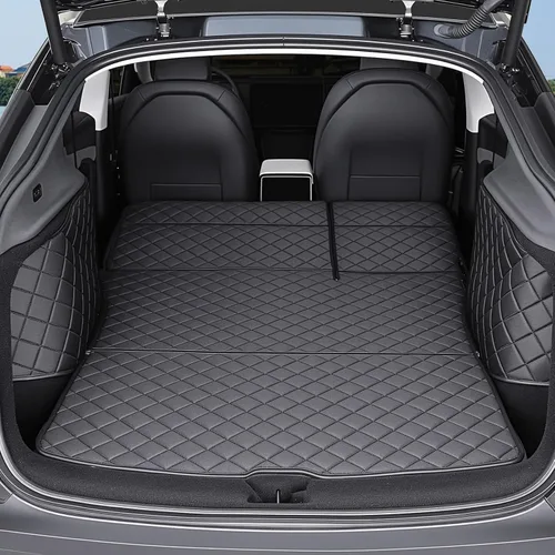 Miniatura 7 de Topfit para Tesla Model Y Tapetes para maletero Forro impermeable para maletero Protector de asientos de coche para perros Tapete para todo