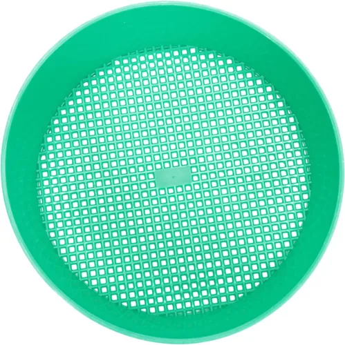 Herramientas para bonsái, herramientas de bricolaje, tamiz de arena para minería, filtro de malla, dispensador de clasificador de arena de plástico,