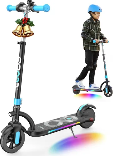 Miniatura 10 de Gyroor H40 Kids Electric Scooter 180W 10MPH LED Lights Ages 6 12
