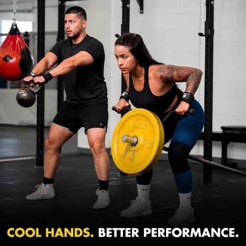 Miniatura 6 de Fit Active Sports Nuevos Guantes de Entrenamiento con Ventilación para Levantamiento de Pesas con Muñequeras Integradas para Hombres y Mujeres