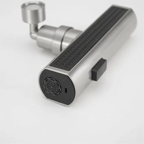 Miniatura 8 de Extensor de grifo de cascada de cocina, adaptador de grifo de cocina antisalpicaduras, giratorio universal de 360°, accesorios de repuesto de grifo