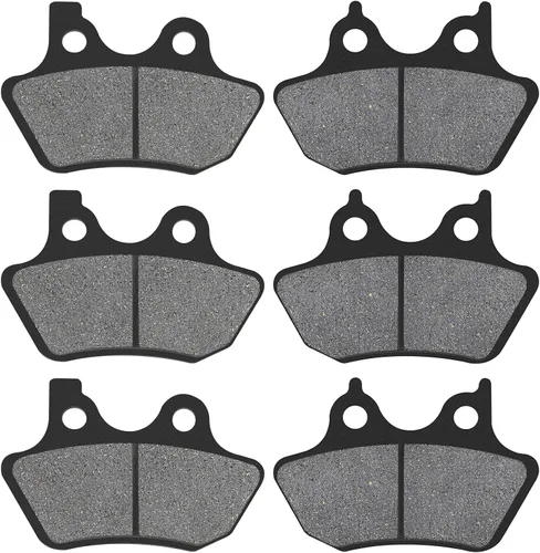 AHL Juego de pastillas de freno delanteras y traseras para Harley FLHTCU-I Electra Glide Ultra Classic/FLHRCi Road King Classic/Touring FLHT