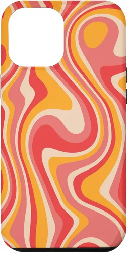 Miniatura 24 de iPhone 11 Pro Max Retro Groovy Liquid Swirl Hippie 70's 80's Psychedelic Phone Case