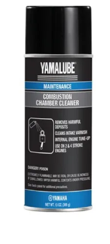 Yamaha Original OEM Yamalube ACC-CMBSN-CL-NR Combustión Cámara Limpiador Cilindros/Pistones/Anillos/Válvulas - (1) 13 oz Spray Can