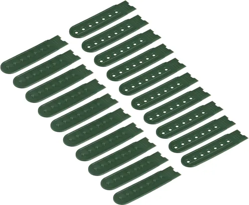 Miniatura 19 de uxcell Tapa de correa Snapback, agujeros de plástico ajustable sombrero broche hebilla reemplazo para reparación de tapas