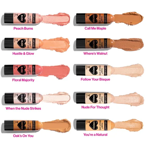 Miniatura 3 de wet n wild MegaGlo - Barra de maquillaje, color ajustable, uso versátil, libre de crueldad animal y vegano, color Glitzed Spell Hechizo Glitzed