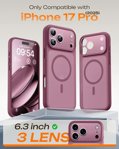 Miniatura 209 de TOCOL Funda para iPhone 11, compatible con Magsafe, protección completa de cámara, imanes integrados, protección contra caídas, funda translúcida