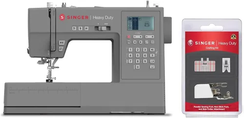 Miniatura 15 de SINGER Máquina de coser computarizada resistente 6700C con kit de accesorios Motor fuerte con potencia de perforación mejorada, 411 aplicaciones