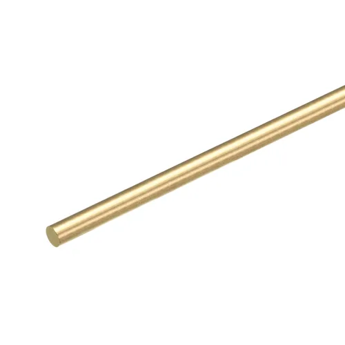 Miniatura 6 de MECCANIXITY Varillas redondas de latón, barra de torno de varilla redonda maciza de latón de 5/16 pulgadas, barra de latón de 0.315 in x 5.906 in